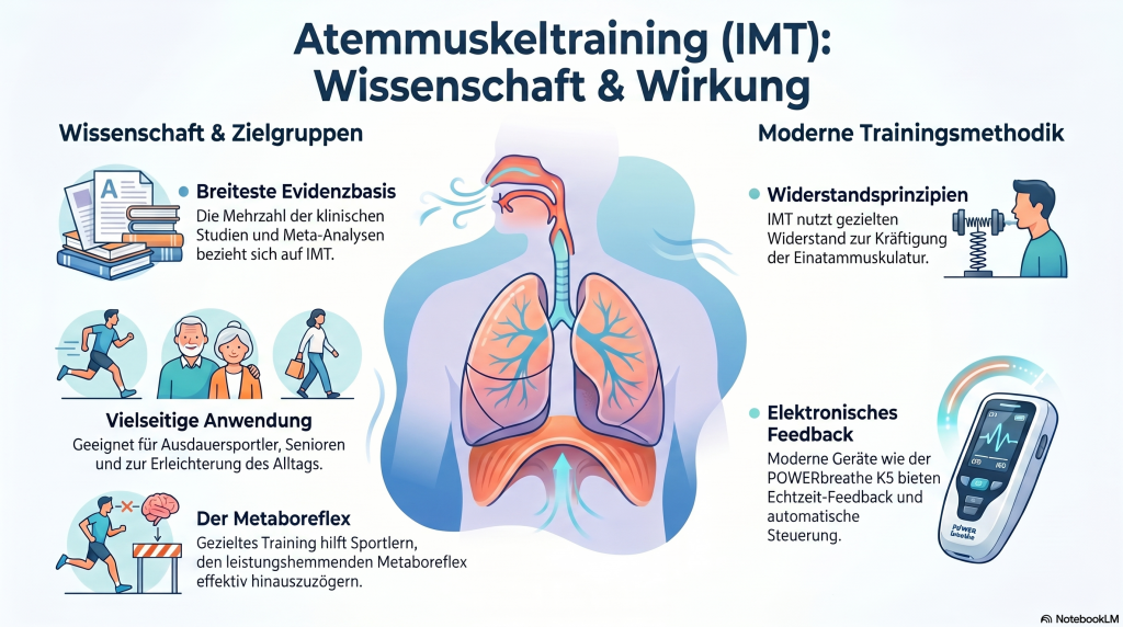 Atemmuskeltraining, Wissenschaft und Wirkung