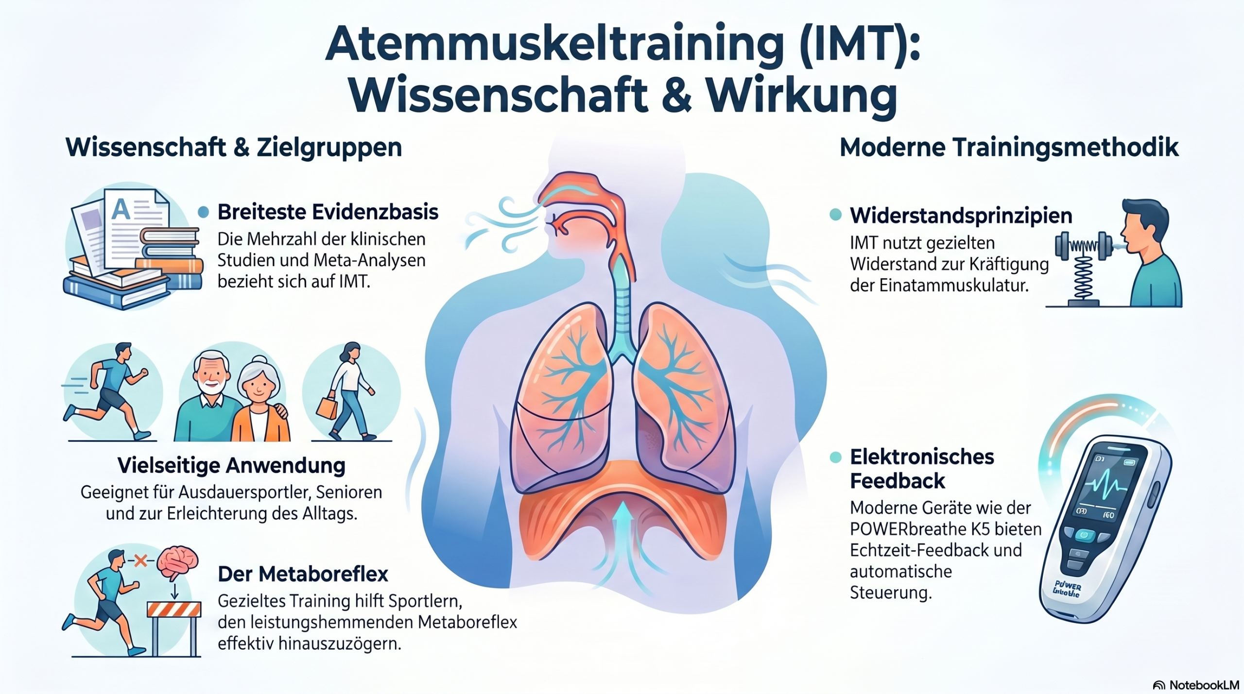 Atemmuskeltraining, Wissenschaft und Wirkung