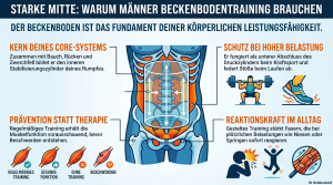 Vorteile des Beckenbodentrainings für Männer