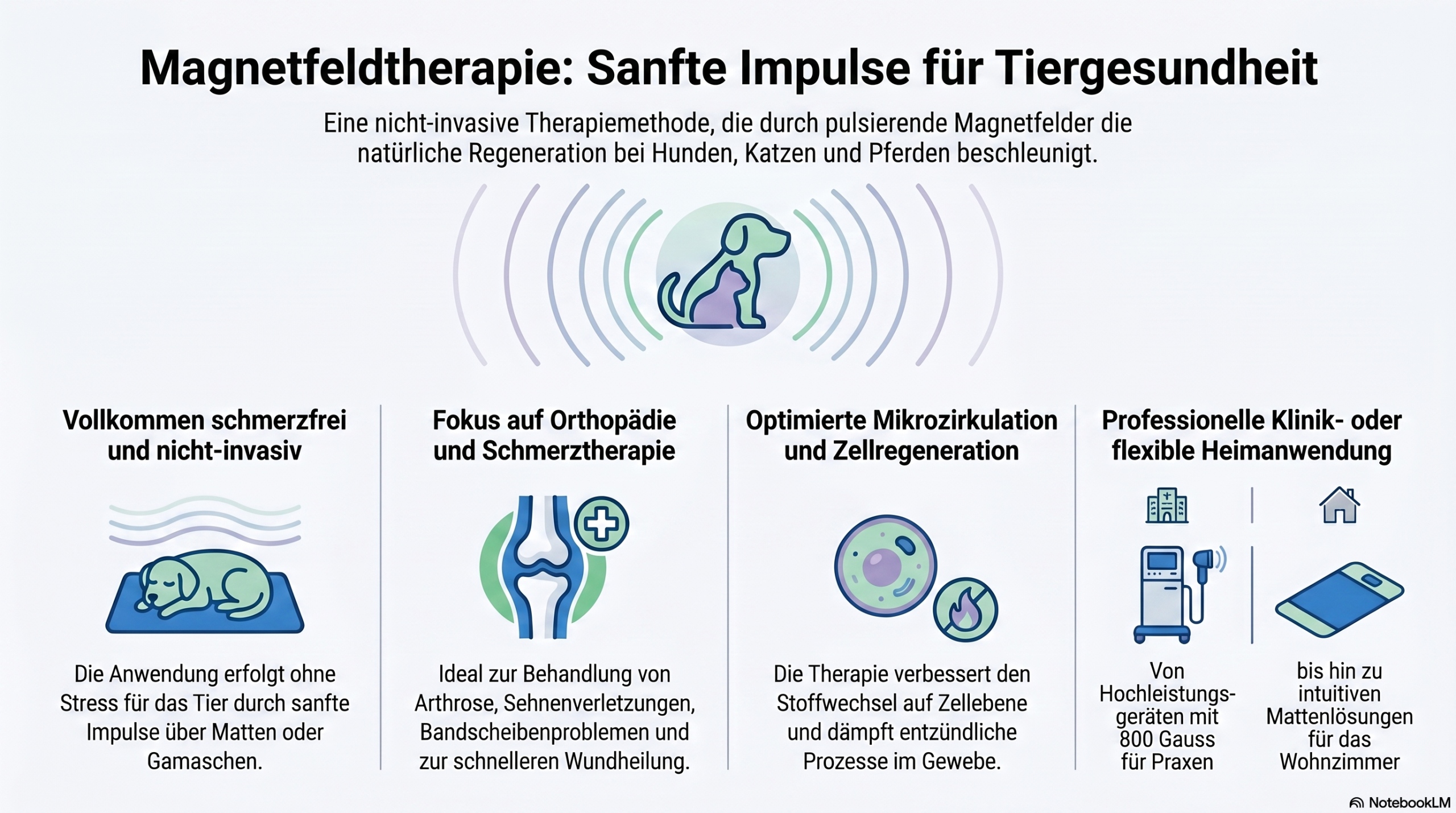 Magnetfeld Therapie Veterinär